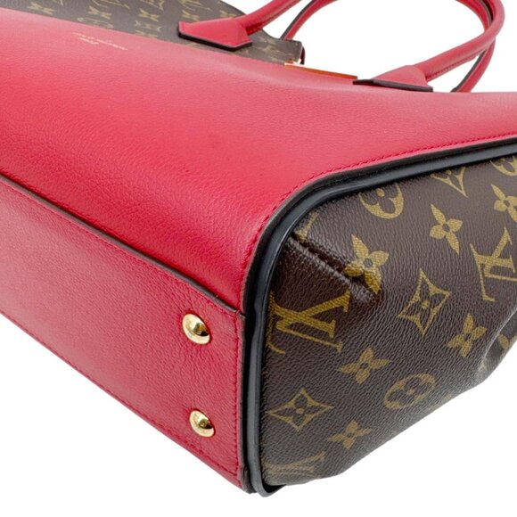 Louis Vuitton Kimono MM Monogram Canvas Tote Bag Red - Picture 7 of 12